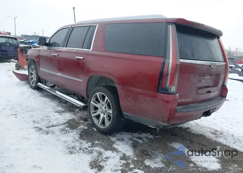 2016 Cadillac Escalade Esv Premium Collection z USA, uszkodzony, nr VIN 1GYS4JKJXGR344217